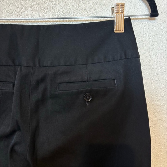 Express Black Wide Leg Editor Trouser Pants Size 00 Short - Picture 6 of 9